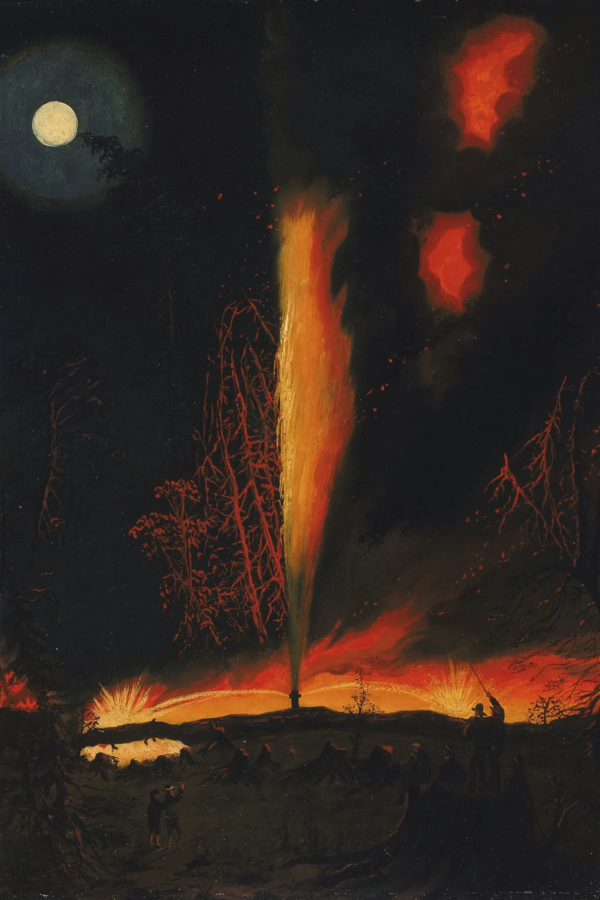 Cover of The Moon Metal by Garrett P. Serviss
